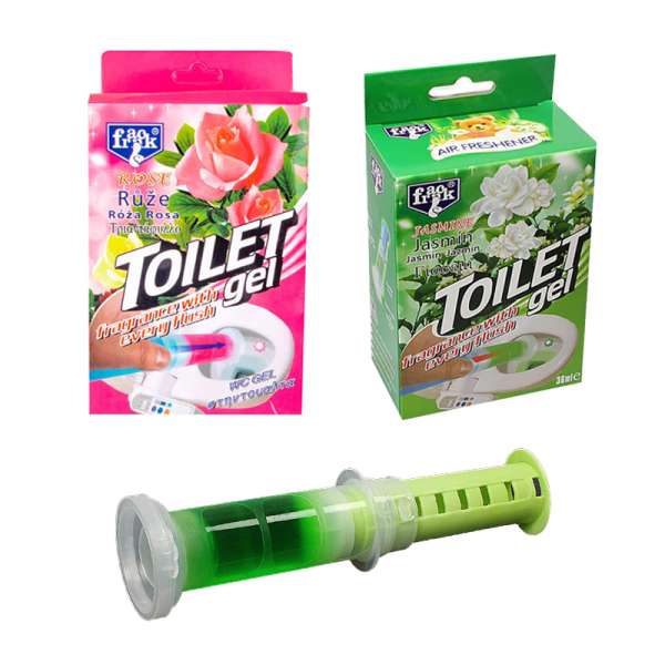 3 lot Franck Toilet Gel Air Freshener for Bathroom Use Home, Jasmine-Ocean-Rose-Lavender - Random Sent - Image 8