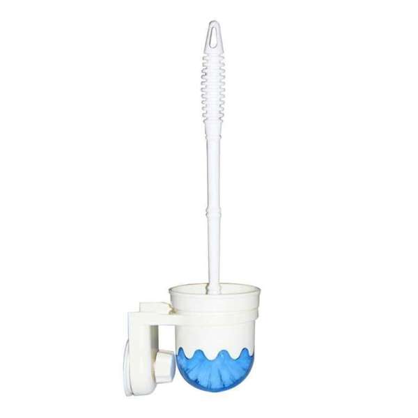 Toilet Brush Set Cleaner Hygiene Attachable Cleaner Brush - Image 2