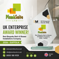 Plumb Suite Ltd Celebrates SME News UK Enterprise Award Win 2026 – Recognising Excellence in Bespoke Bathroom & Shower Installations