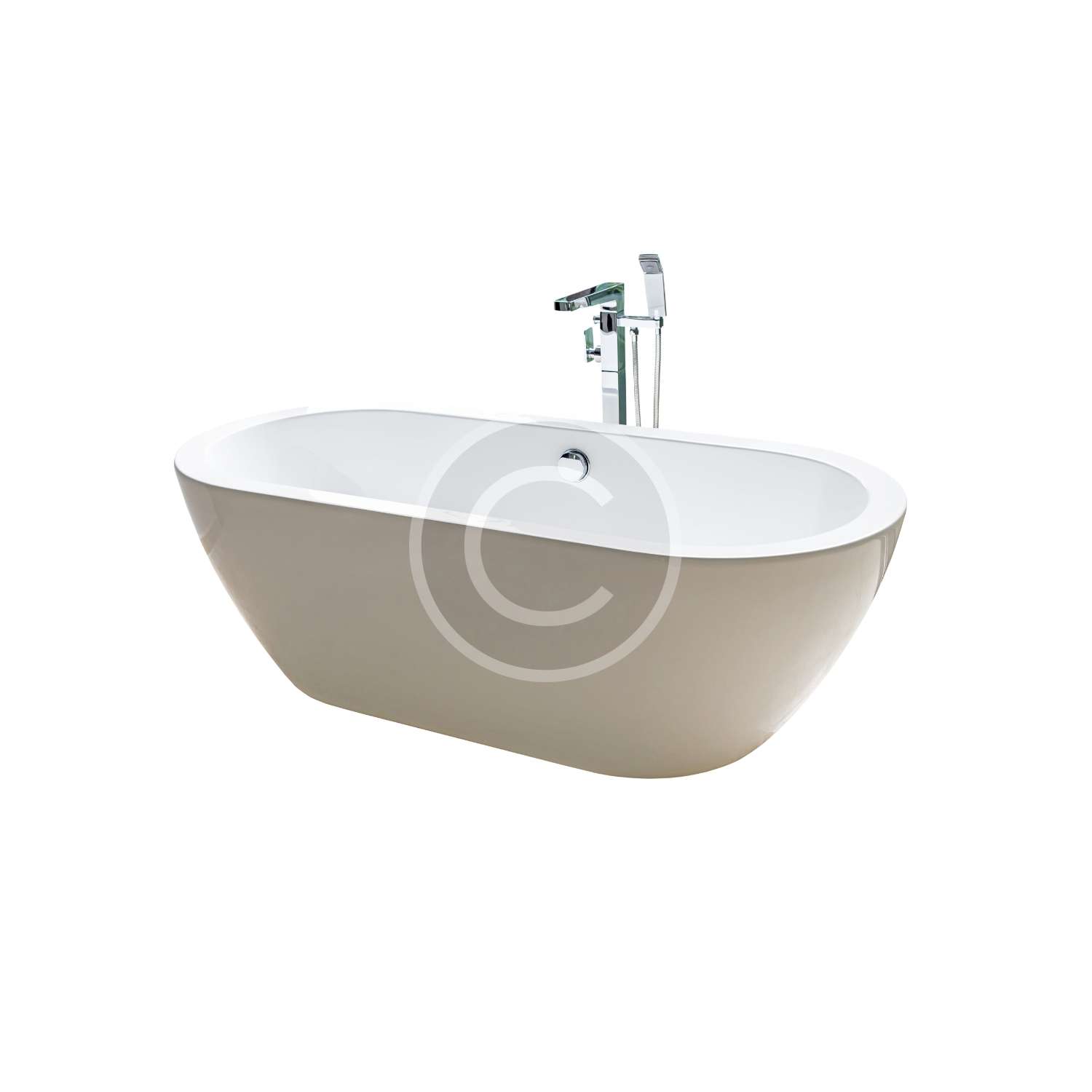 Elegant Beige Tub