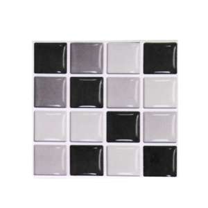 30 pcs Kitchen Tile Stickers Bathroom Mosaic Sticker Self-adhesive Wall Home Decor - MSC068