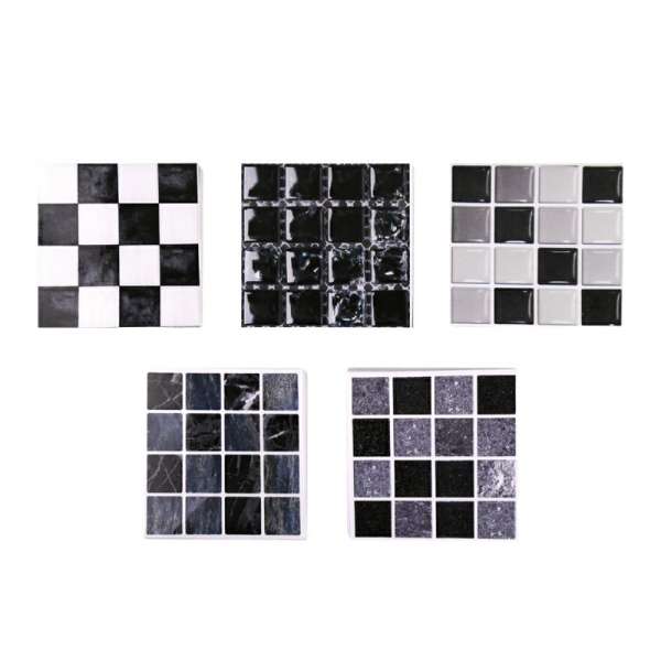 30 pcs Kitchen Tile Stickers Bathroom Mosaic Sticker Self-adhesive Wall Home Decor - MSC068 - Image 3