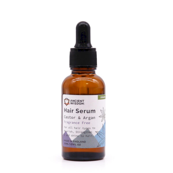 OHS-01 Organic Hair Serum 30ml - Unfragranced