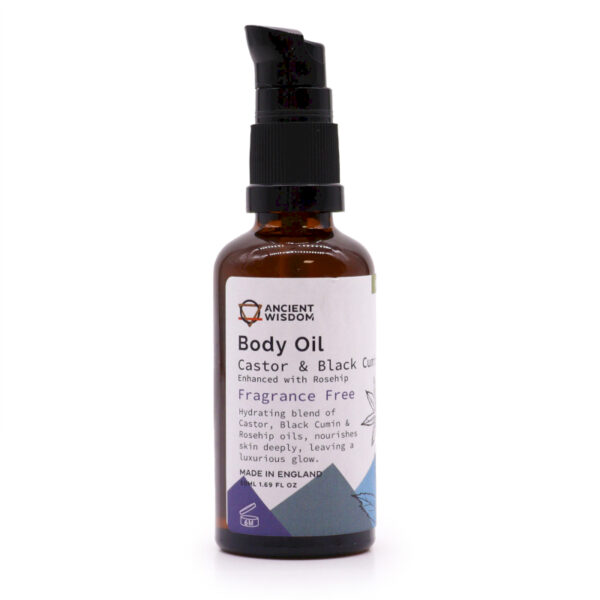 OBO-01 Organic Body Oil 50ml - Rosehip (Unfragranced)