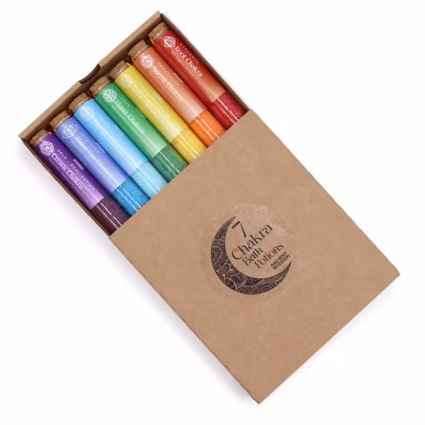 Chakra Bath Salt - Gift Pack of 7 - Image 2