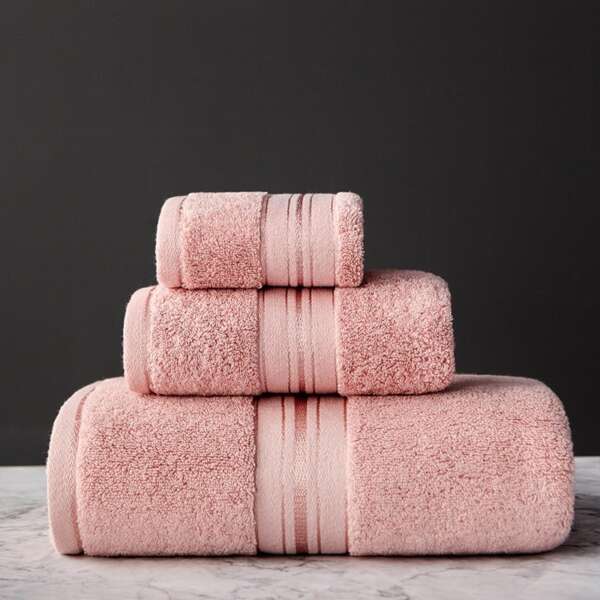 Egyptian Cotton Towel Set Bath Towel And Face Towel Soft Comfortable Bathroom Towel Travel Sports Towels - Image 3