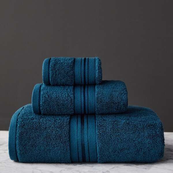 Egyptian Cotton Towel Set Bath Towel And Face Towel Soft Comfortable Bathroom Towel Travel Sports Towels - Image 6