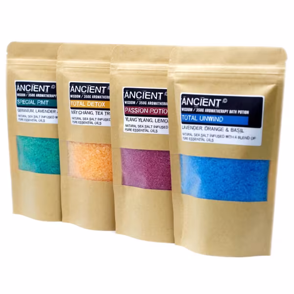 Aromatherapy Bath Potion in Kraft Bag 350g - PMT - Image 2