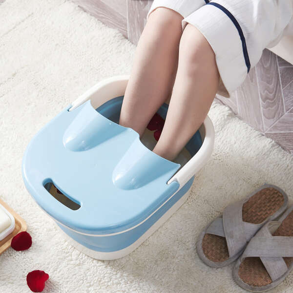 Folding Foot Bath, Plastic Foot Bath, Thickened Foot Bath - Image 3