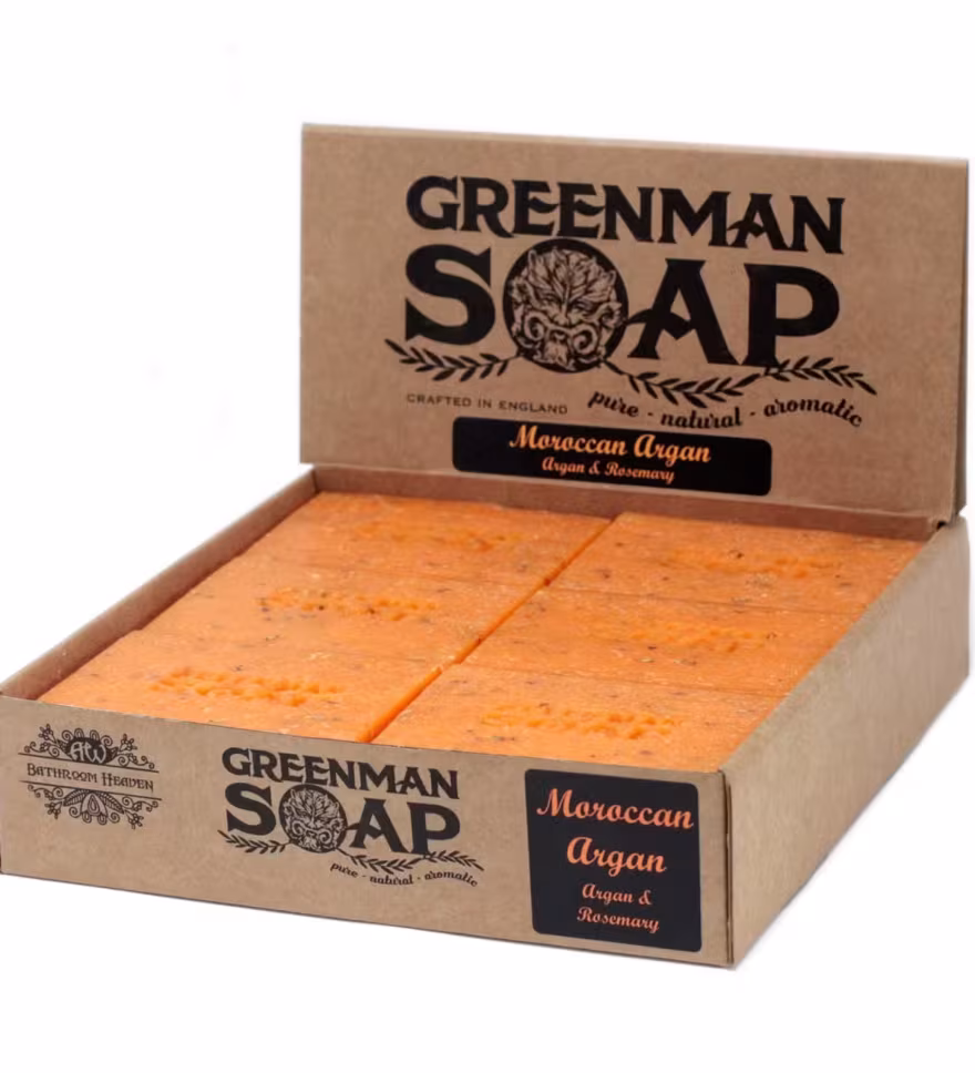 Greenman Soap Slice 100g - Moroccan Argan