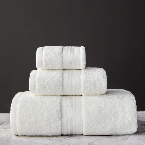 Egyptian Cotton Towel Set Bath Towel And Face Towel Soft Comfortable Bathroom Towel Travel Sports Towels - Image 5