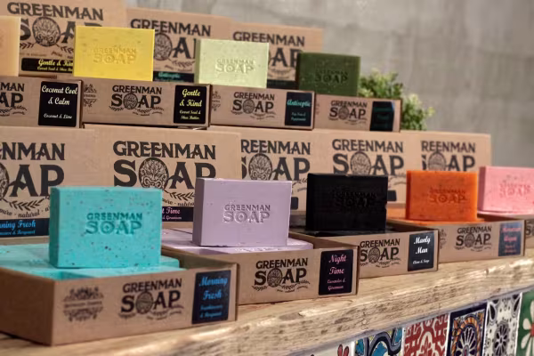 Greenman Soap Slice 100g - Moroccan Argan - Image 6