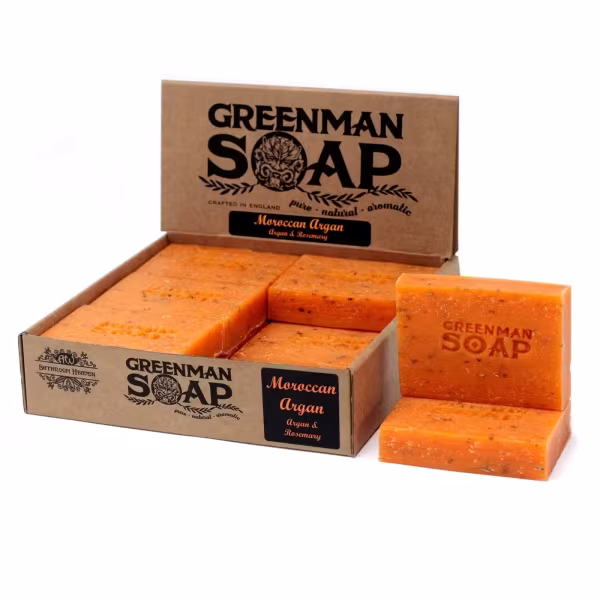Greenman Soap Slice 100g - Moroccan Argan - Image 2