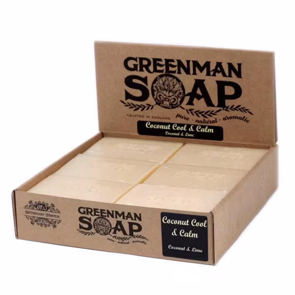 Greenman Soap Slice 100g - Coconut Cool & Calm
