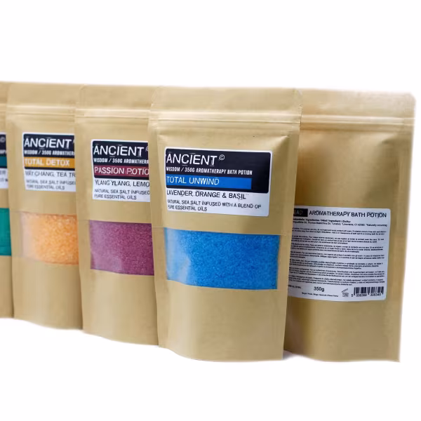 Aromatherapy Bath Potion in Kraft Bag 350g - PMT - Image 3