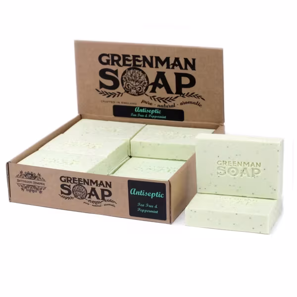Greenman Soap Slice 100g - Antiseptic Spot Attack - Image 2