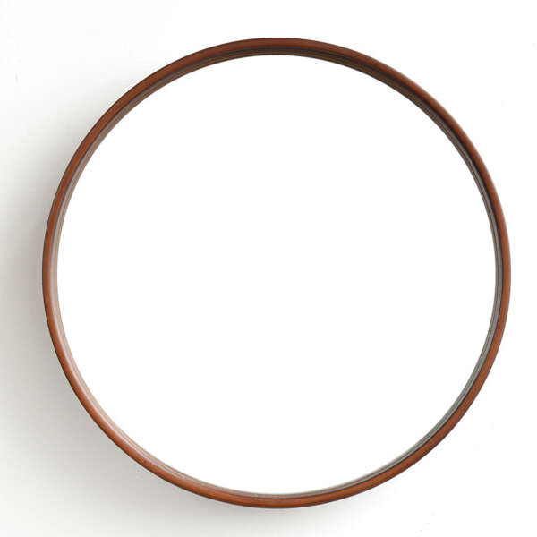 Bathroom Solid Wood Simple Bathroom Mirror Bedroom Hanging Mirror - Image 2
