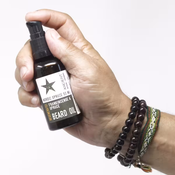 50ml Beard Oil - Nordic Spruce - Regenerate! - Image 5