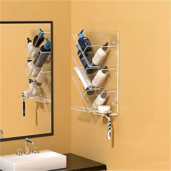 Perfume Storage Bathroom Bathroom Storage Rack - Image 6
