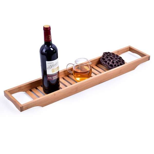 Anti-slip Bathroom Multi-element Bathtub Storage Rack Bathroom Spa Bath Rack - Image 4