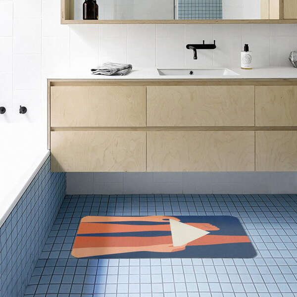 Bathroom non-slip absorbent pad - Image 2