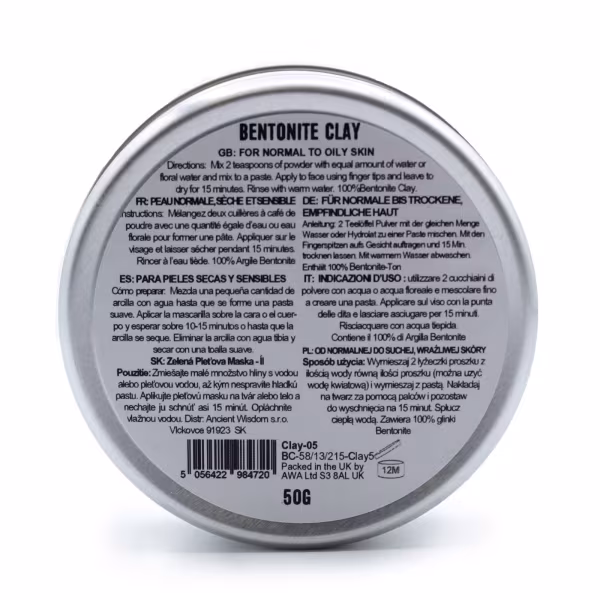 Bentonite Clay 50g - Image 3