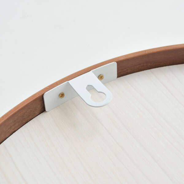 Bathroom Solid Wood Simple Bathroom Mirror Bedroom Hanging Mirror - Image 4
