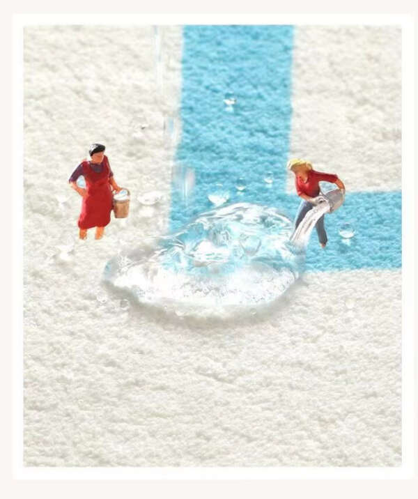 Bathroom Non-slip Floor Mat Bathroom Absorbent Carpet - Image 6