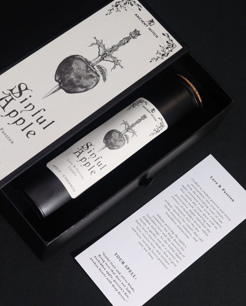 Ancient Witch Ritual Candles - Sinful Apple