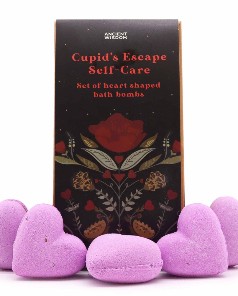 Cupids Escape Self Care Bath Heart Gift Set