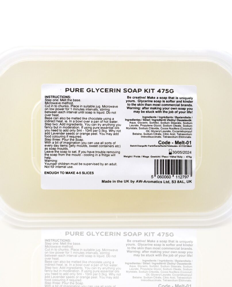 Melt and Pour 475g Soap Kit