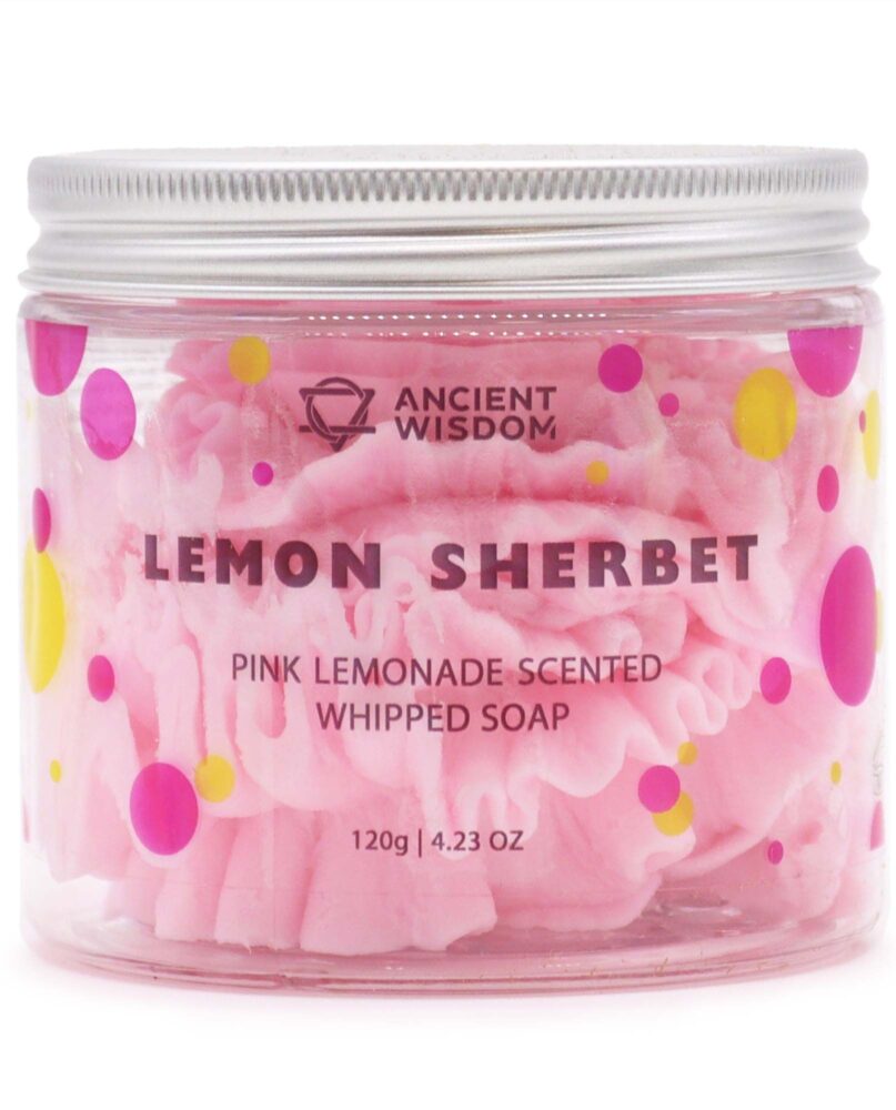 Pink Lemonade Whipped Soap 120g