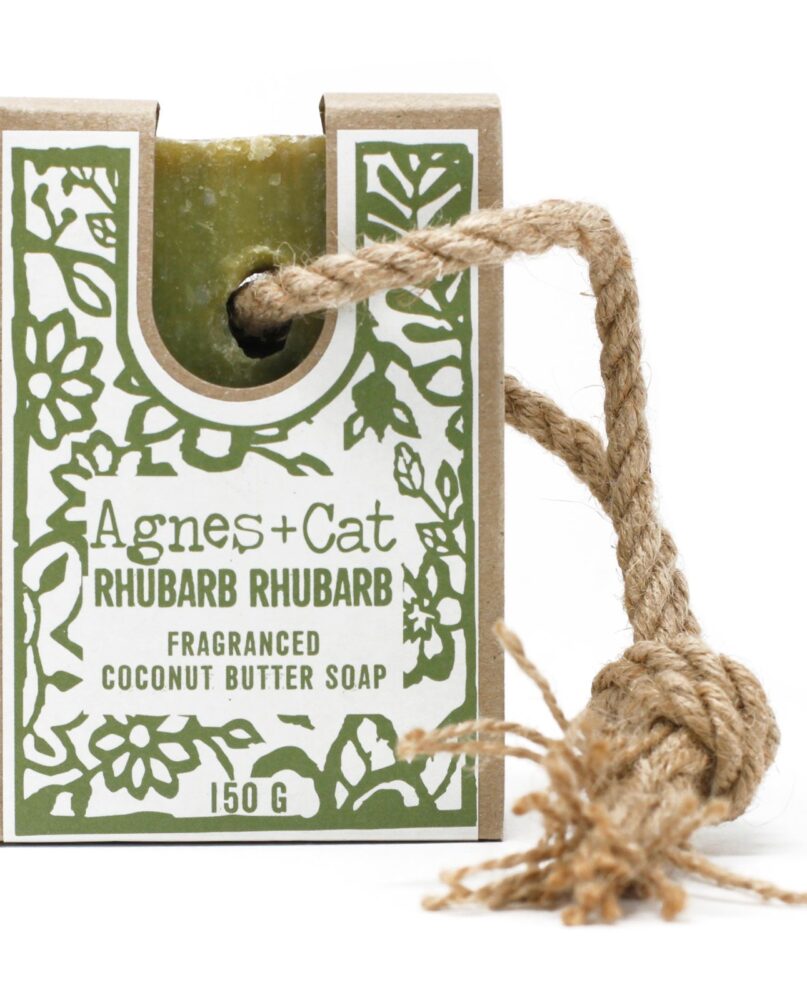 Soap On A Rope - RHUBARB RHUBARB