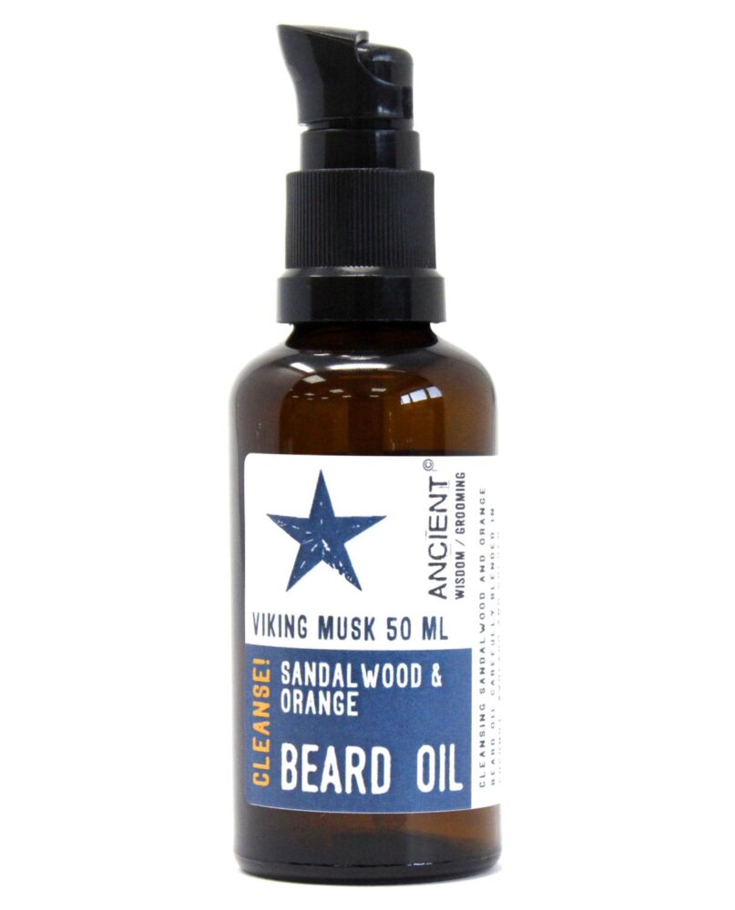 50ml Beard Oil - Viking Musk - Cleanse!