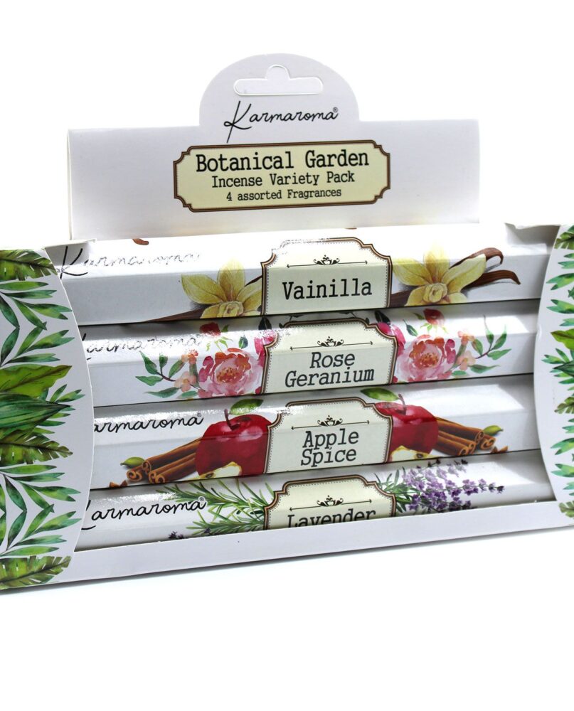 Botanical Garden Incense Gift Set - 4 Assorted Fragrances