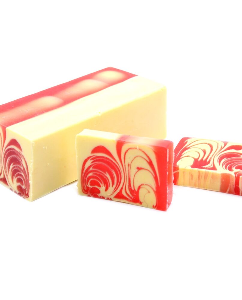 Handcrafted Soap Loaf  1.2kg  - Strawberry