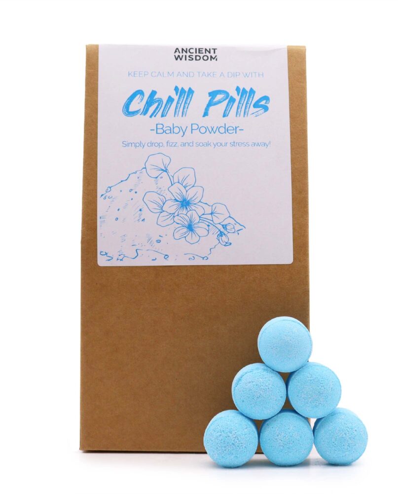 Chill Pills Gift Pack 350g - Baby Powder