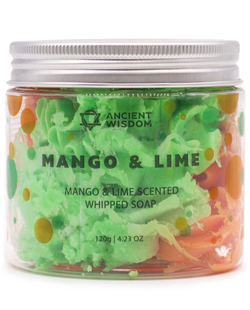 Mango & Lime Whipped Soap 120g