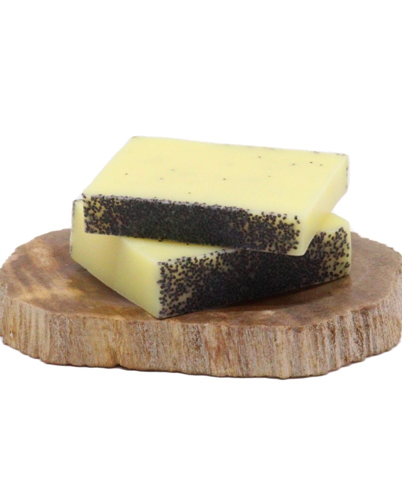 Lemon Poppy Soap Bar - Approx 100g