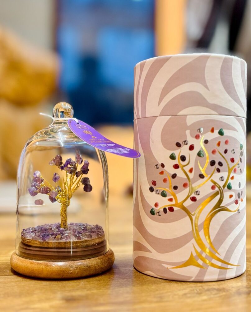 Gemstone Dome Garden - Amethyst  - 30 chipstones