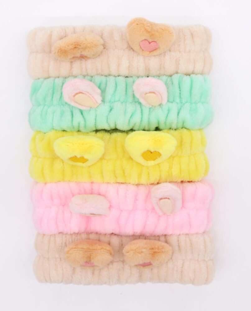 Cute Makeup Headbands - Hearts & Ears (assorted)