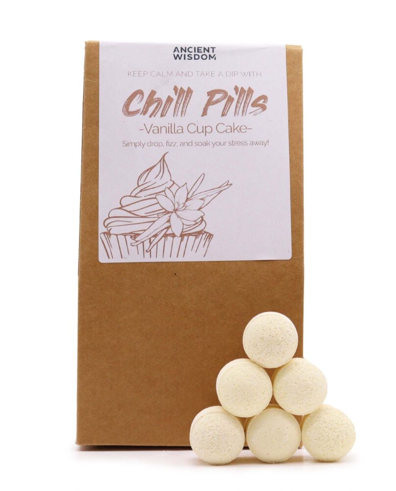 Chill Pills Gift Pack 350g - Vanilla Cup Cake