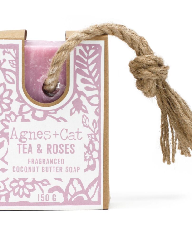 Soap On A Rope - TEA & ROSES