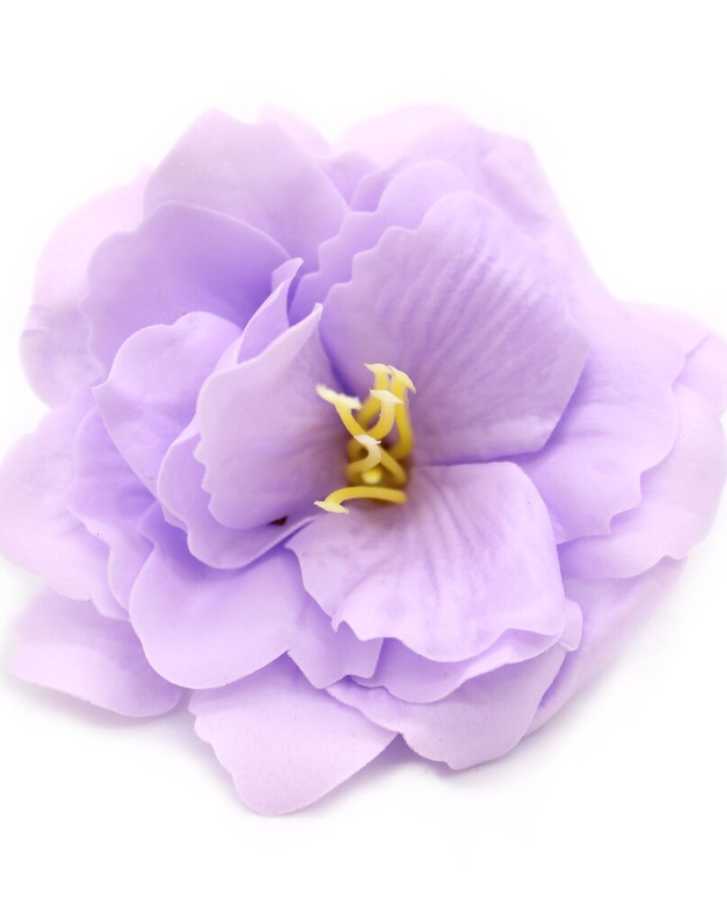 Craft Soap Flower - Small Peony - Purple