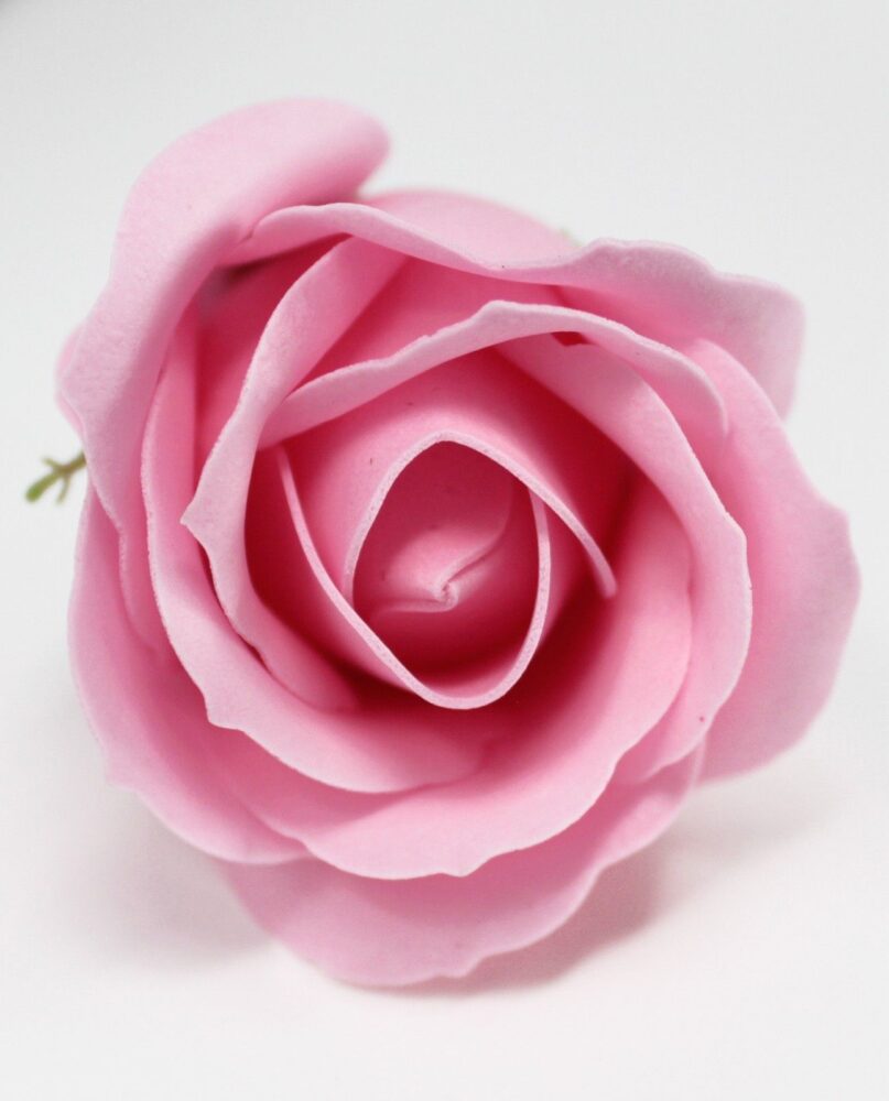 Craft Soap Flowers - Med Rose - Blush