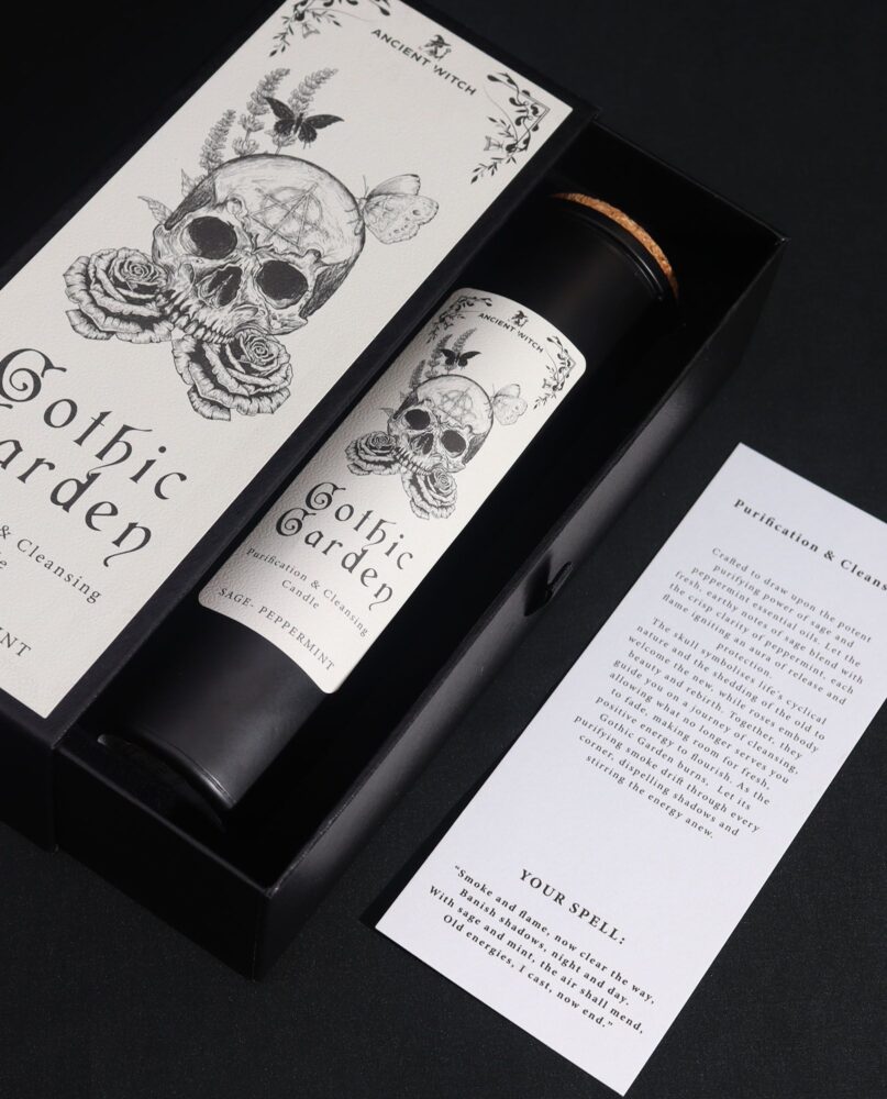 Ancient Witch Ritual Candles - Gothic Garden