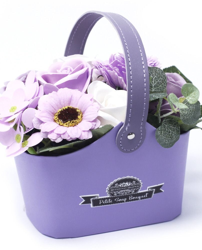 Bouquet Petite Basket - Soft Lavender