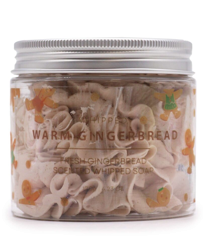 Warm Gingerbread Whipped Soap 120g
