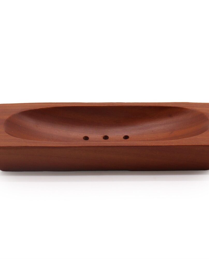 Classic Mahogany Soap Dish - Rectangle
