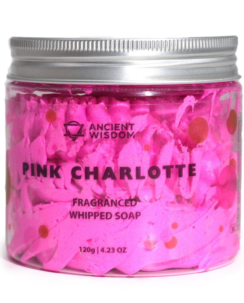 Pink Charlotte Whipped Cream Soap 120g